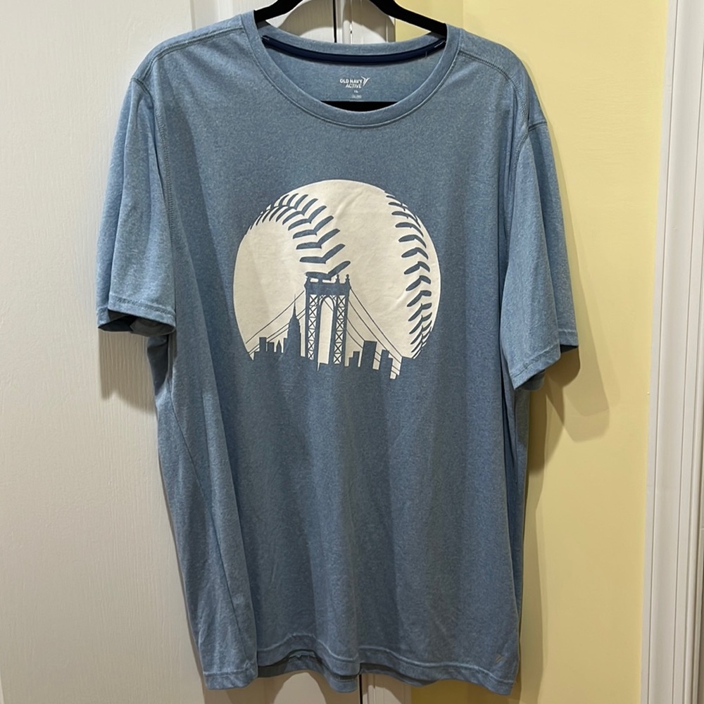 Old Navy Active Go Dry SS Tee NY Baseball